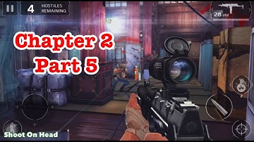 Modern Combat 5 chapter 2 part 5 on iphone 7 plus