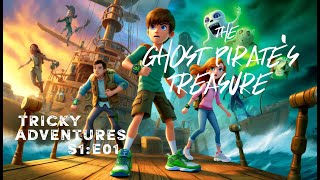 S1:E01 Tricky Adventures | The Ghost Pirate's Treasure | Adventure Stories for Kids