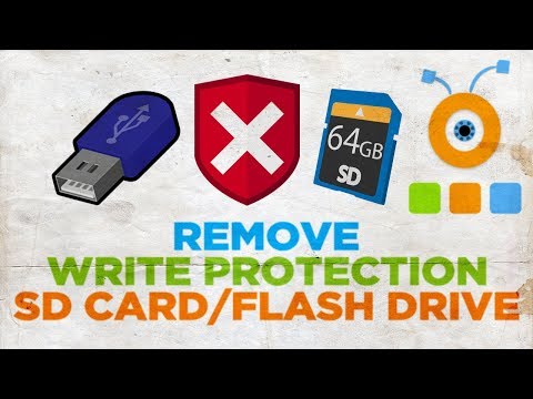 How to Remove Write Protection from SD Card or a Flash Drive