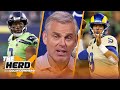 This Seahawks franchise looks old and desperate, talks Matt Stafford & Rams — Colin | NFL | THE HERD