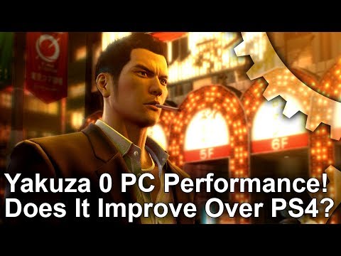 Video: Se En Times Yakuza Zero PS4-spil I 1080p / 60fps