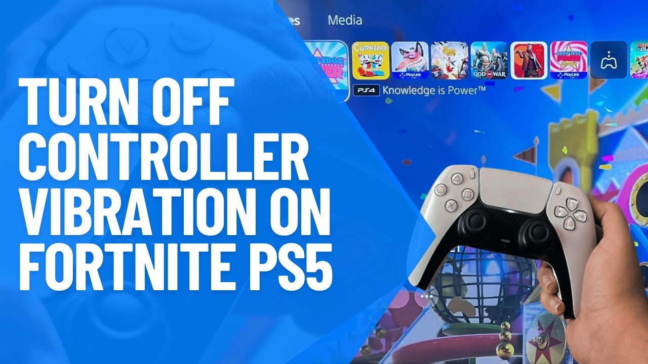 How to Turn Off Controller Vibration on Fortnite PS5 (2024) Quick and