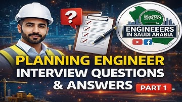 Planning Engineer Interview Questions and Answers Part 01 | Interview tips | Guidelines | Planners