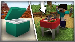 ✔️ NEW Grill and Cooler in MrCrayfish's Furniture Mod (Minecraft)