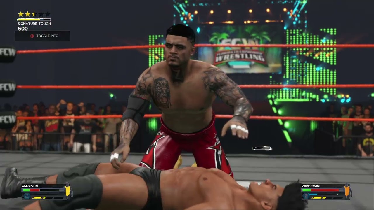 Зилла Фату против Даррена Янга - FCW 