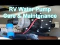 RV Water Pump Care & Maintenance Tips