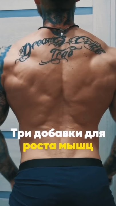 Три добавки для роста мышц - YouTube