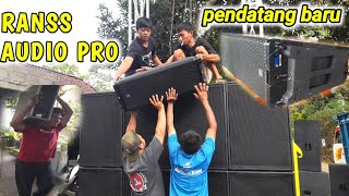 rans pro audio pendatang baru karanganyar peralatan sound semua baru
