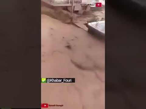 کلیپی وحشتناک و کمتر دیده شده از لحظه ورود سیل به داخل منطقه سازمانیهای پلدختر که عمق فاجعه رو نشان 