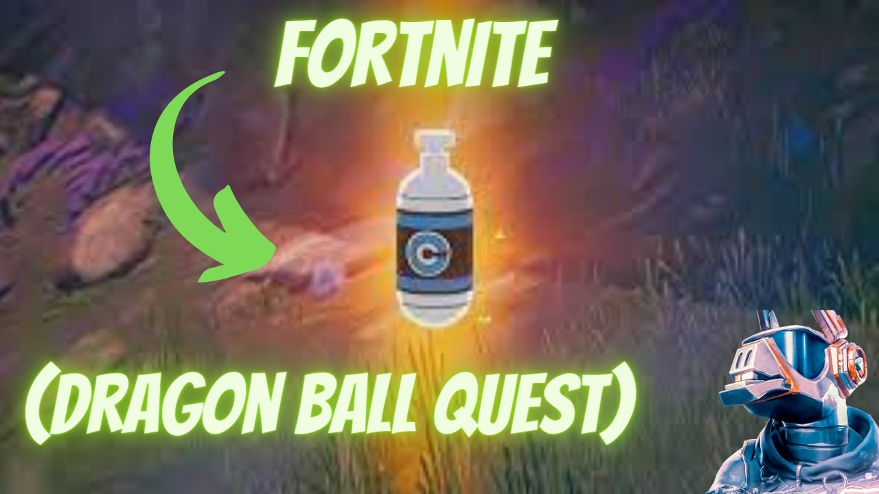 Open Capsule Corp Capsules Location (Dragon Ball Quest) - Fortnite
