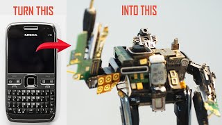 TURNING an old Nokia phone INTO a ROBOT | Trash To Treasure