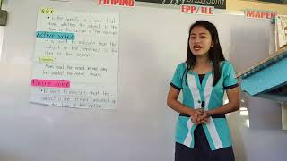 Teaching demonstration for English 8