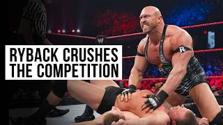 FEED HIM MORE! Ryback crushes the competition