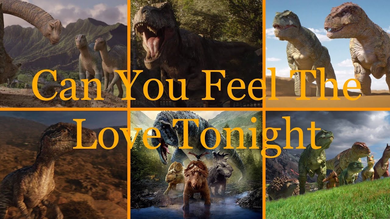 Can You Feel The Love Tonight (Elton John) (A Peaceful Dinosaur Music Video)