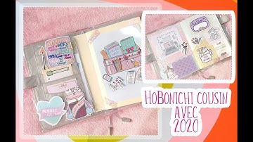 Hobonichi Cousin 2020 set-up
