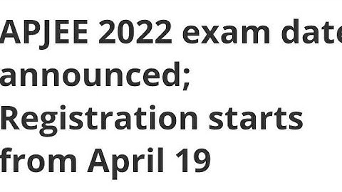 APJEE 2022 EXAM DATE RELEASED, REGISTRATION, EXAM, ADMIT CARD,RESULT DATE RELEASED,LATEST NEWS APJEE