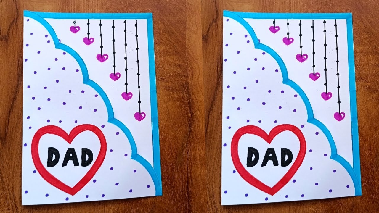 how-to-make-fathers-day-greeting-card-fathers-day-gift-idea-handmade