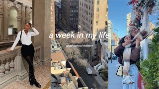 week in my life | columbia university, midterms, the met