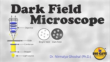 Dark field microscope #animation #csirnetgate #neet