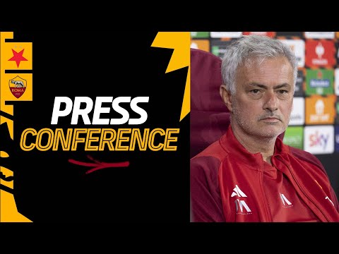 🟨🟥 LIVE | La conferenza stampa di José Mourinho e Riccardo Pagano alla vigilia di Slavia Praga-Roma