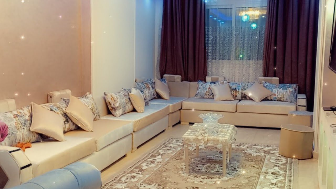 #فرش_شقه_عروسه_مع_شيرى اخيرا جوله في اكتر شقه سالتوني عليها عروسه المعادي