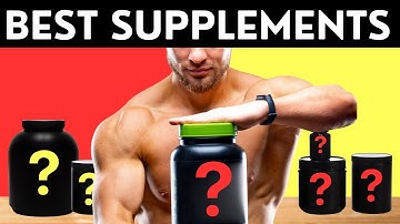 The ONLY Supplements You Need 💪(To Build Muscle FASTER) 💪