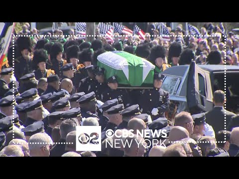 Thousands attend funeral for fallen NYPD Det. Jonathan Diller