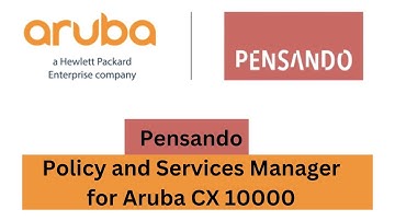 How to Install Pensando PSM and Cluster configuration