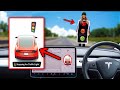 Can I make Tesla Autopilot stop at a FAKE Traffic Light?