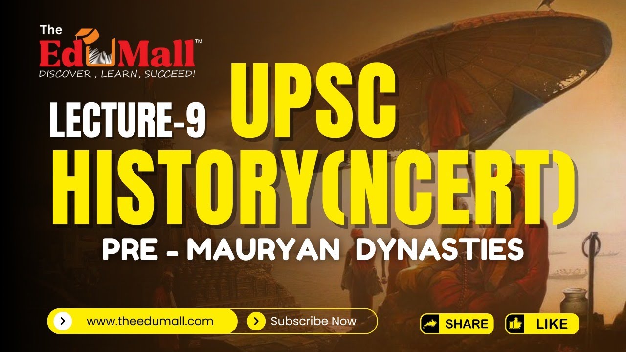 Pre-Mauryan Dynasties | Ancient Indian History for UPSC | GS-1 | YouTube Live