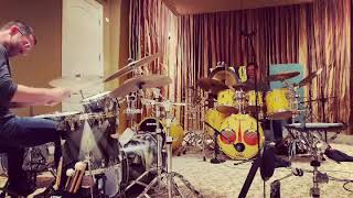 Trading Solos With My Hero Jimmy Chamberlin Of The Smashing Pumpkins.