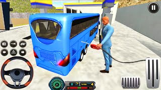Real Bus Driving Games 2025 - Coach Bus Offroad Driving Simulator 3D Game - Android Gameplay screenshot 4