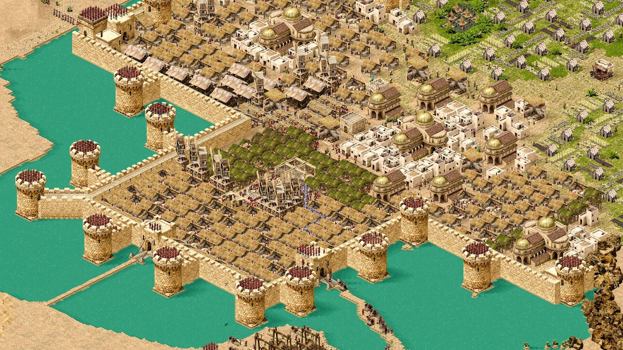 8P FFA (Biggest Map & 4 New AI) - Stronghold Crusader Definitive ...