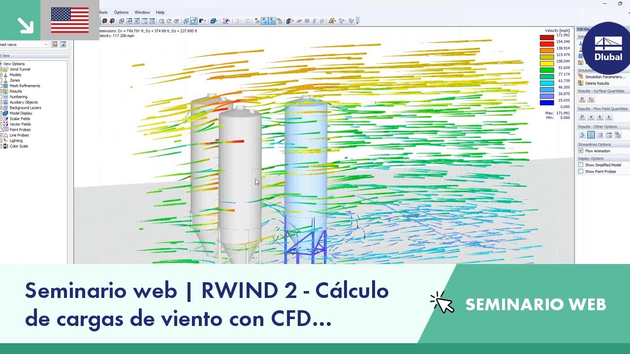 [EN] Seminario web | RWIND 2 - Cálculo de cargas de viento con simulación CFD