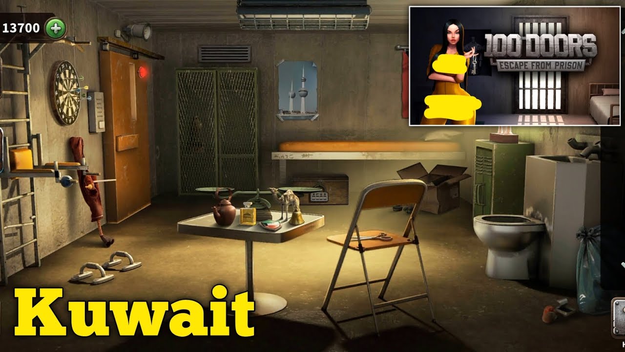 100 Doors Escape From Prison Level 119 Kuwait (Peaksel Games)