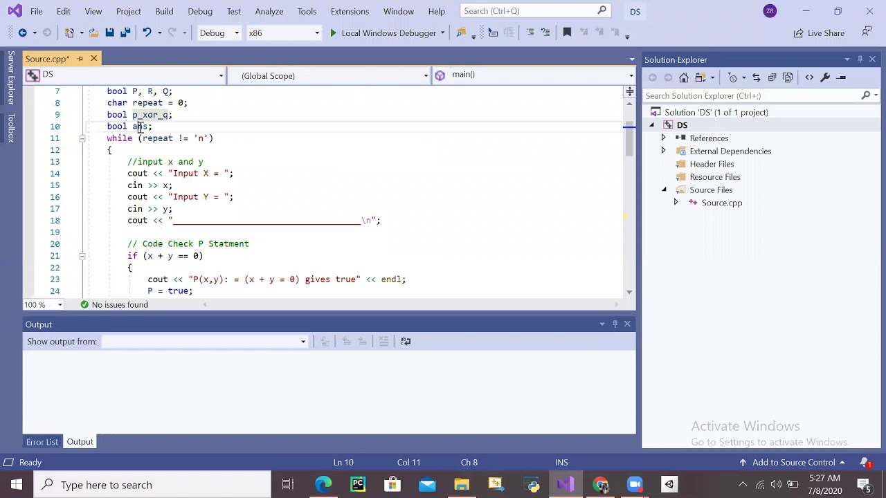 Logic Gates in C++ || Discrete Structure - YouTube