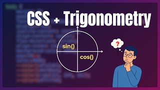 How I created a Circular Menu Using sin() &amp; cos() - CSS Trigonometry!