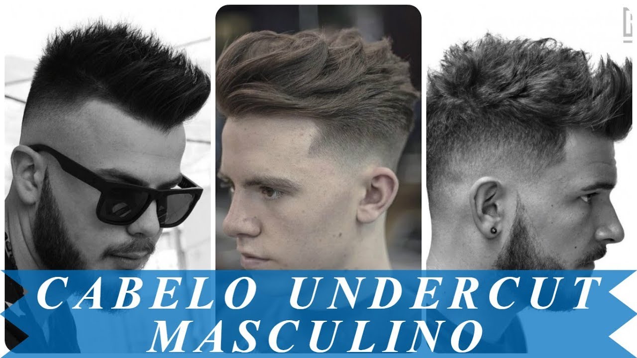 cabelo masculino raspado do lado