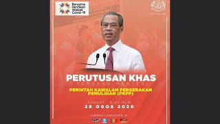 Perutusan Khas PKPP (28 Ogos 2020)