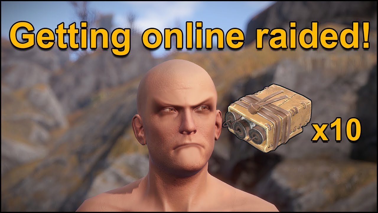 Getting Online Raided! (Rust Survival) - YouTube