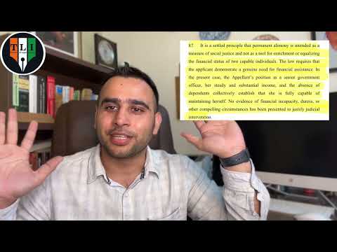 A Working Wife Can Still Get Alimony:- Legal Analysis by Adv. Vivek Kr. Gaurav #alimony #wife