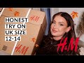 🍁 H&M AUTUMN (HONEST) TRY ON FOR UK SIZE 12-14 BODY - FLATTERING OR FRUMPY?