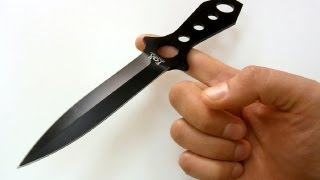 Double-Edged Throwing Knife - Dealextreme