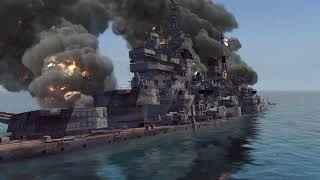 DKM Hannover Vs HMS Lion ~ Sea Power: WW2 Ships Mod screenshot 3