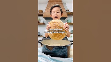 Dash has been baking bread 4 years and counting!🍞Thank you for supporting his journey 🥰 #kidchef