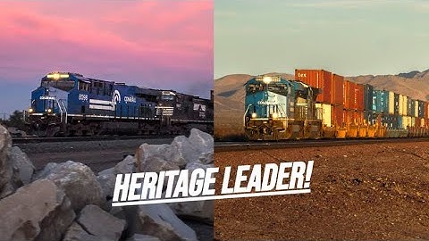 [4K] Conrail on BNSF Needles Sub !!