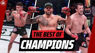 It's LONELY At The Top🏆 | Current Bellator Champion Highlights | Bellator MMA