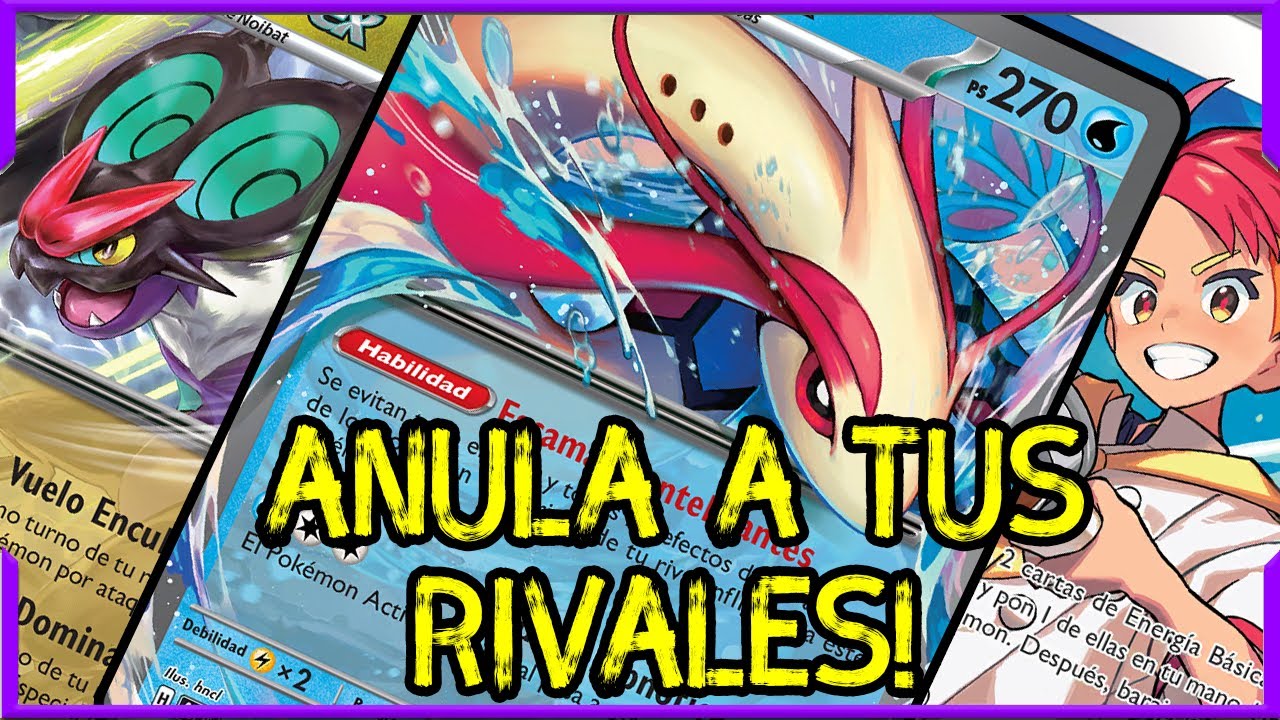 💧 ESTE DECK CONTROL SERÁ INFALIBLE?? 💧GUIA MILOTIC EX DECK POKÉMON TCG 💧