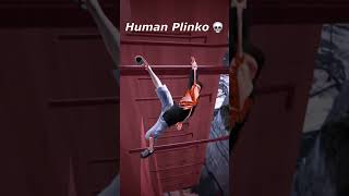 human plinko 💀 #shorts