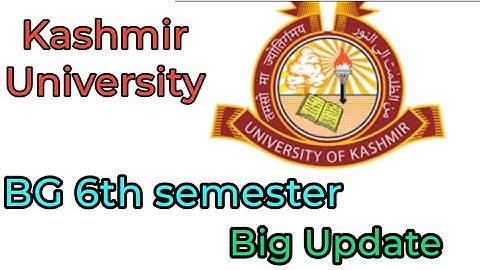 Big Update BG 6th semester Regular/backlog batch 2019/18 & other